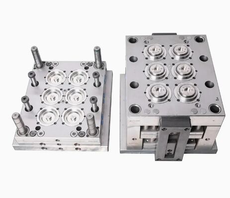 قالب حقن بغطاء كبس متعدد التجاويف لأغطية الزجاجات البلاستيكية