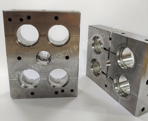 SS420 القالب الفولاذي الكهوفة بلوك إدراج للتعبئة والتغليف القوالب حقن البلاستيك