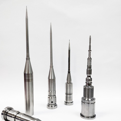 0.002mm تحمل رأس مسطح الأساسية دبوس للمختبر الطبي ماصة